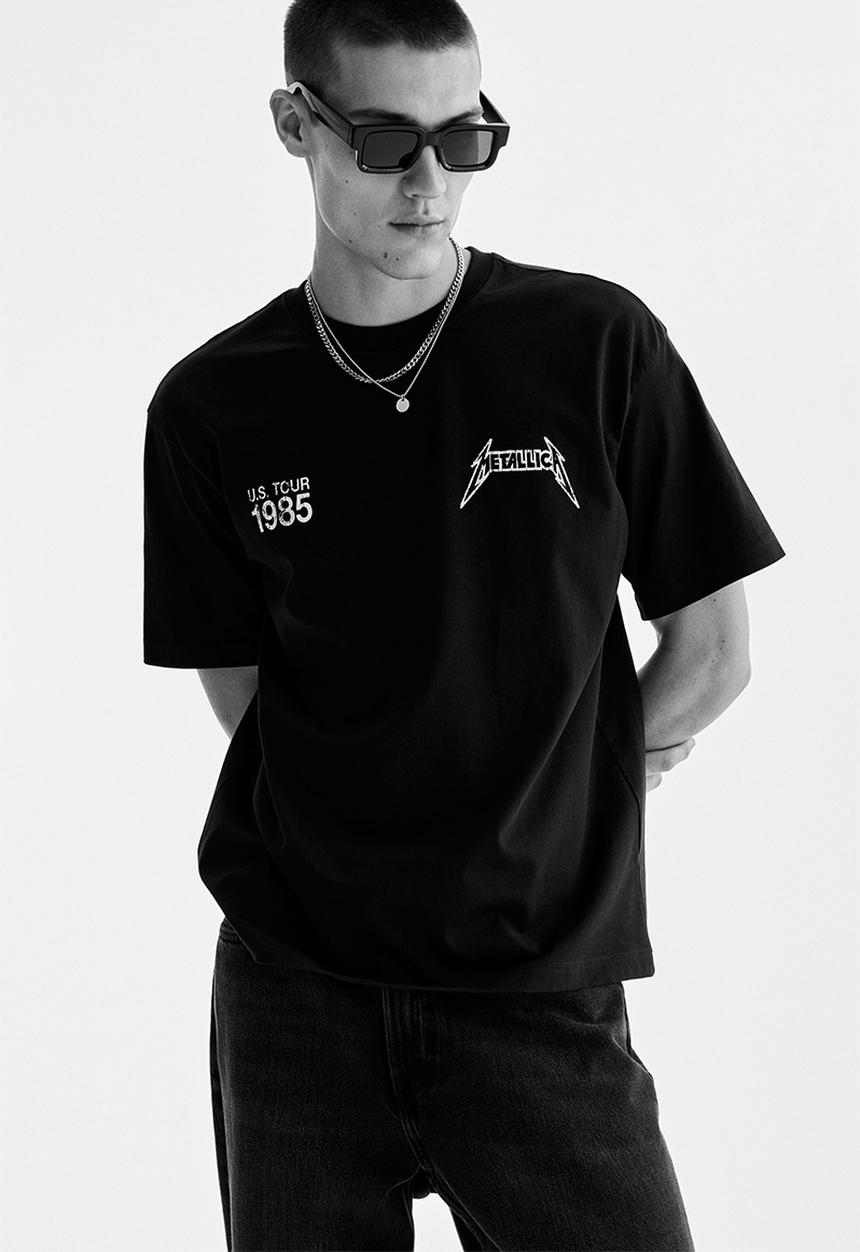 H&M - Loose fit t-shirt - black