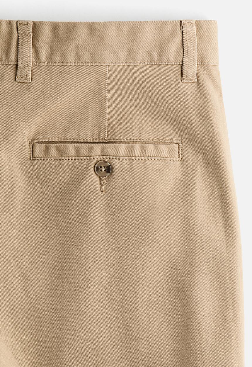 H&M - Regular fit cotton chino shorts - beige