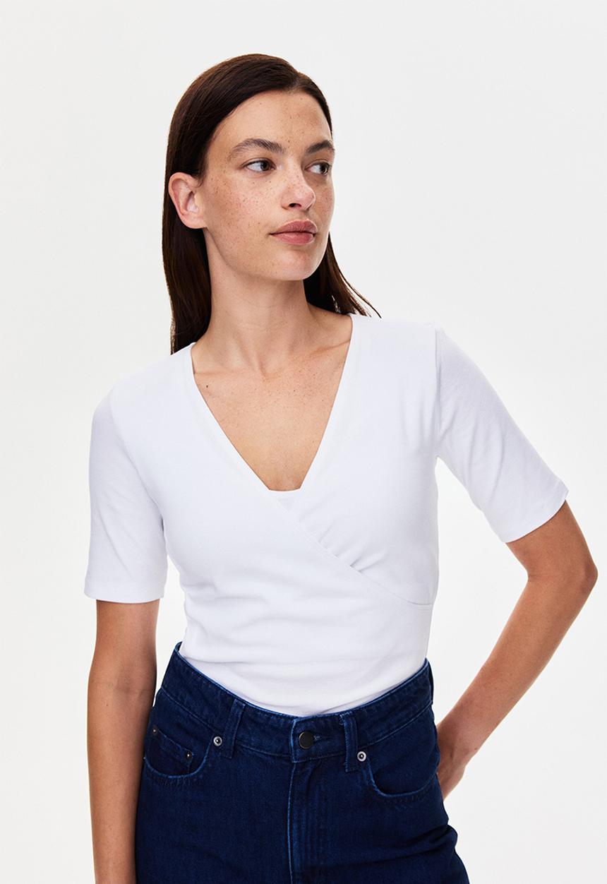 H&M - Mama 2-pack nursing tops - white/black