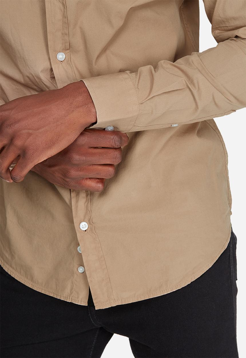 basicthread - Slim fit Poplin shirt