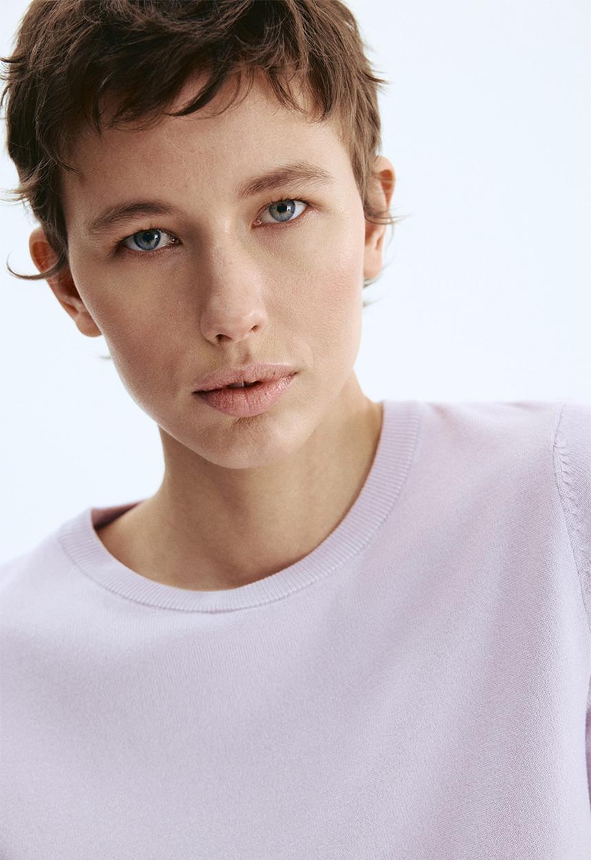 H&M - Fine-knit top - lilac