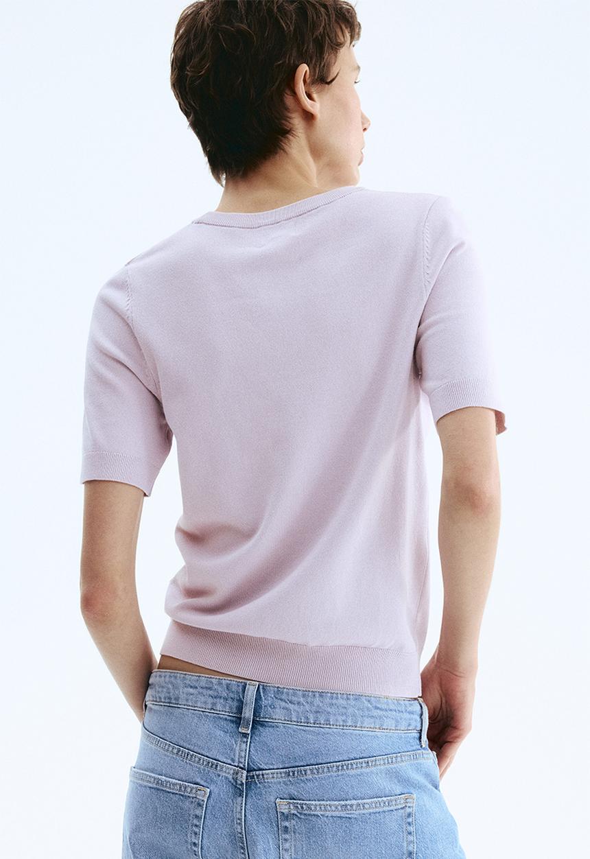 H&M - Fine-knit top - lilac