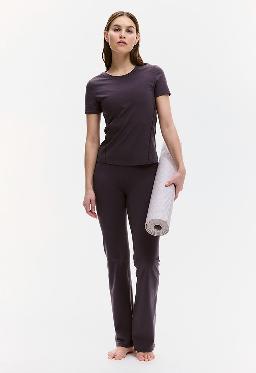H&M - Sports top with drymove™ - plum purple
