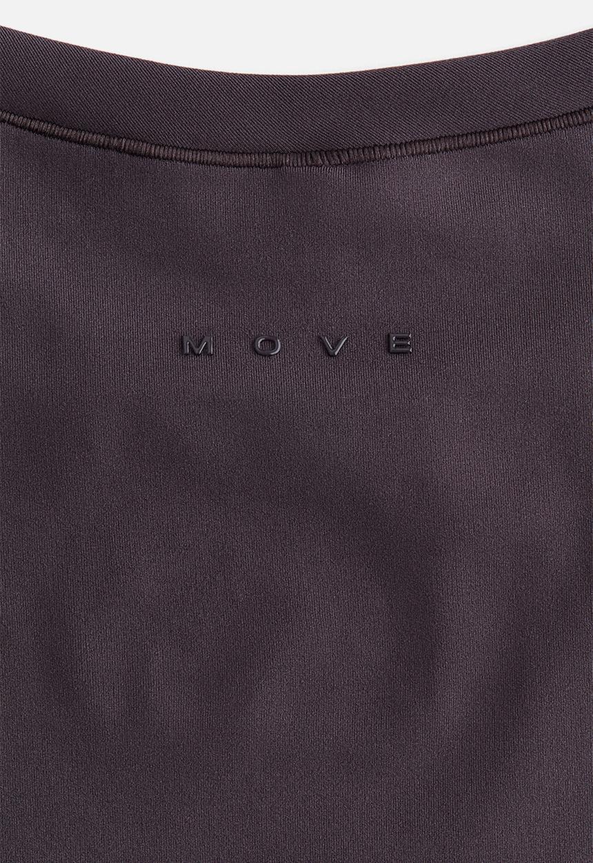 H&M - Sports top with drymove™ - plum purple