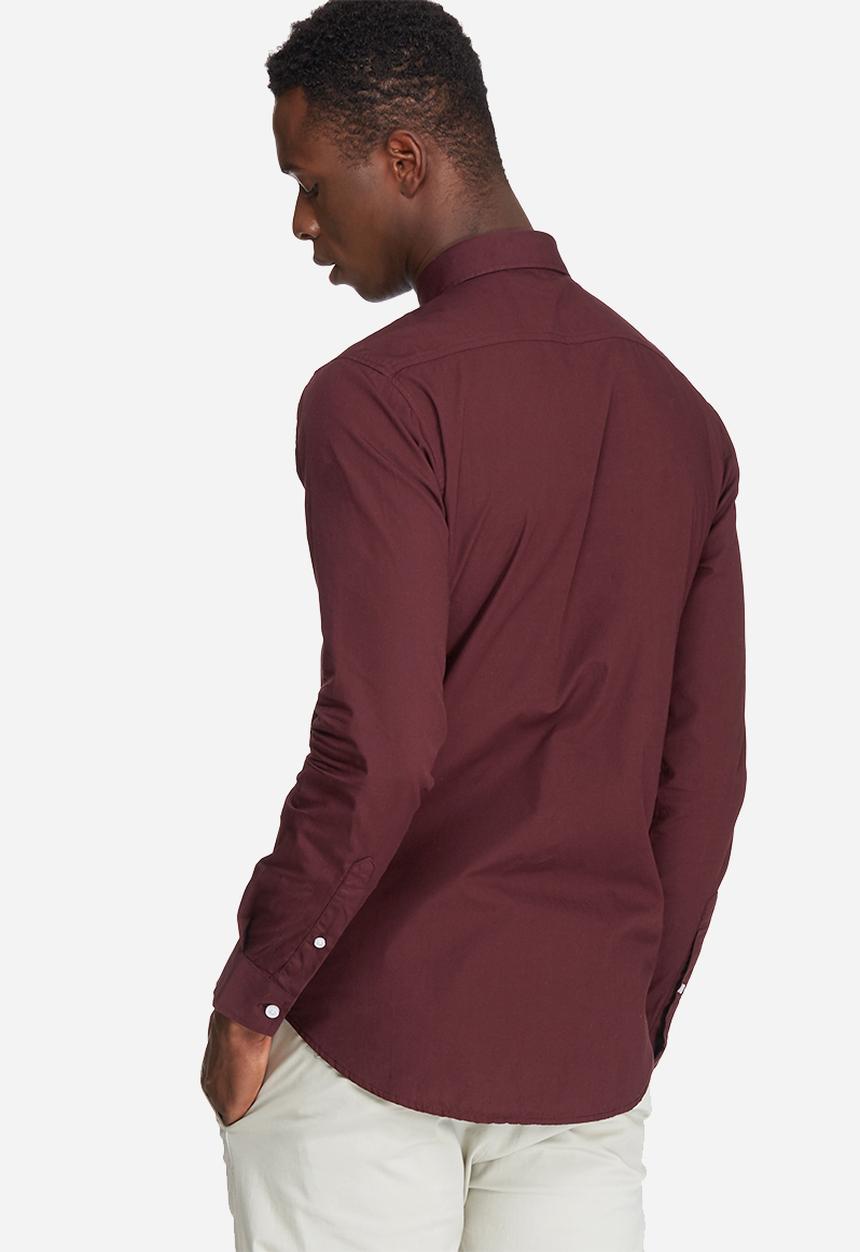 basicthread - Slim Fit Poplin shirt