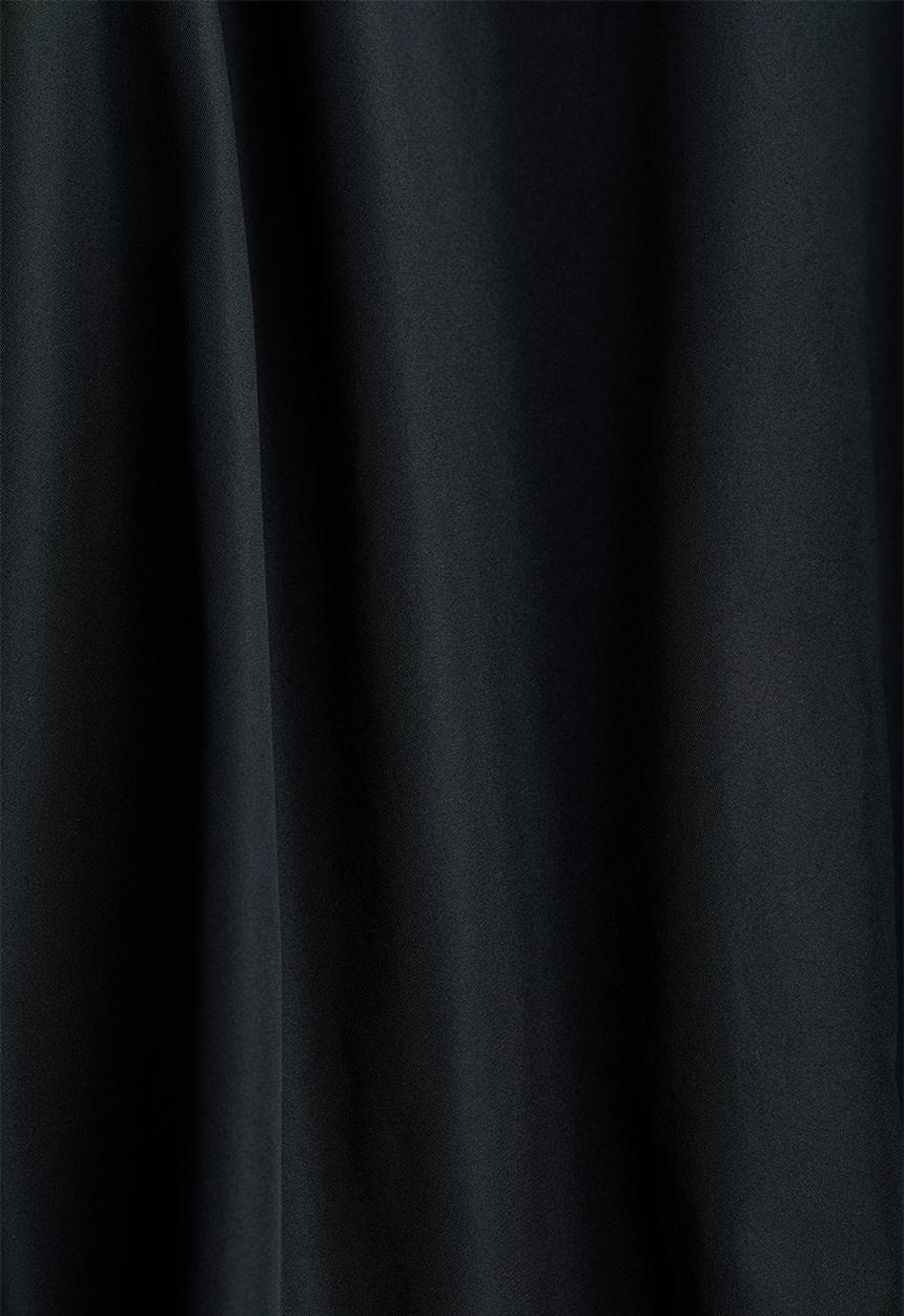 H&M - Balloon midi skirt - black