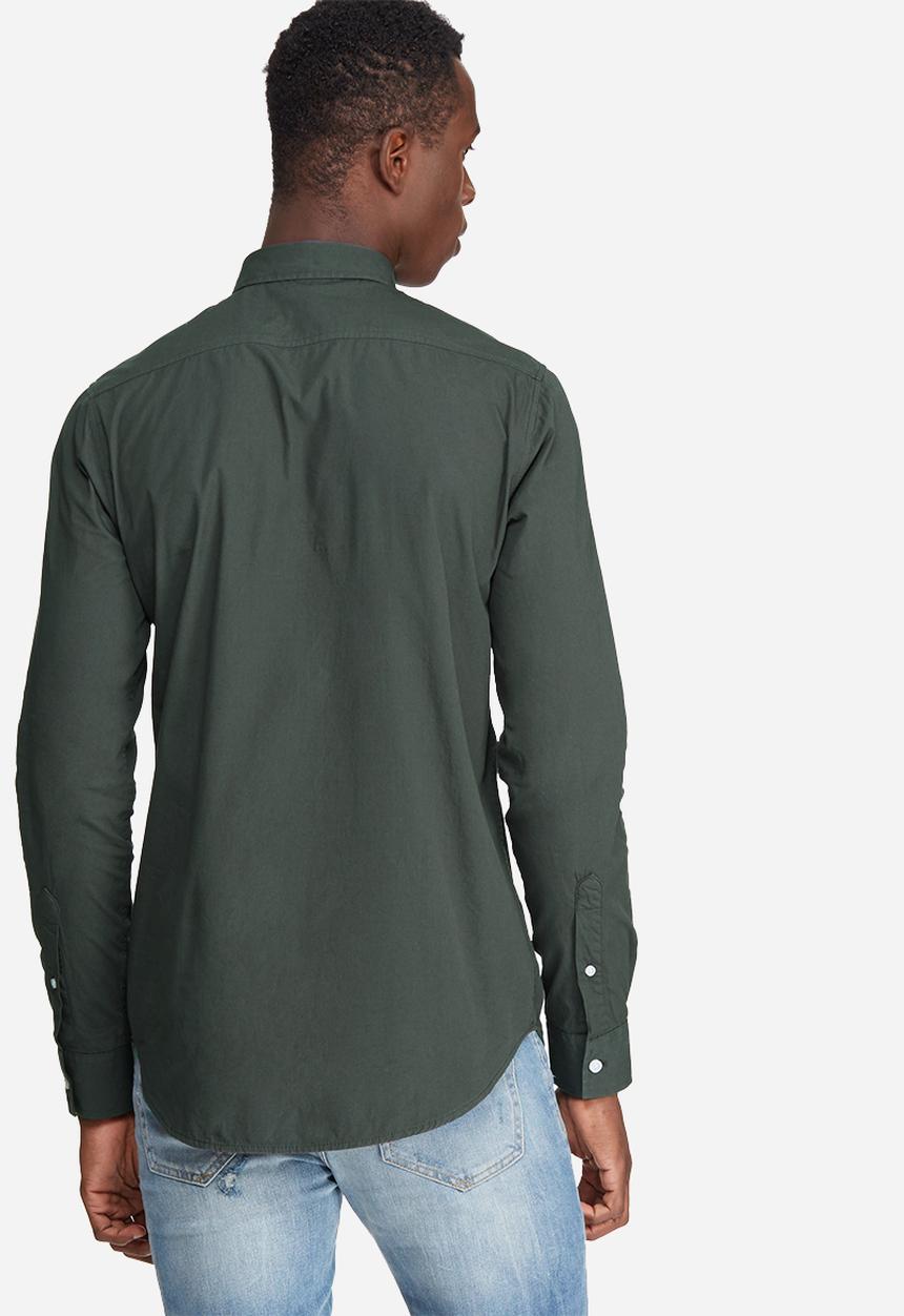 basicthread - Slim fit Poplin shirt