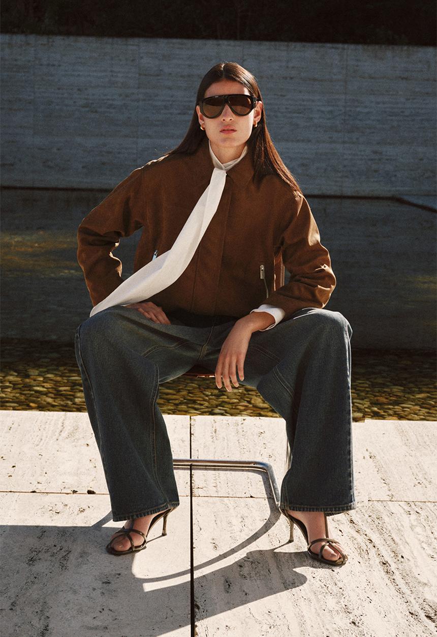 H&M - Napped jacket - brown