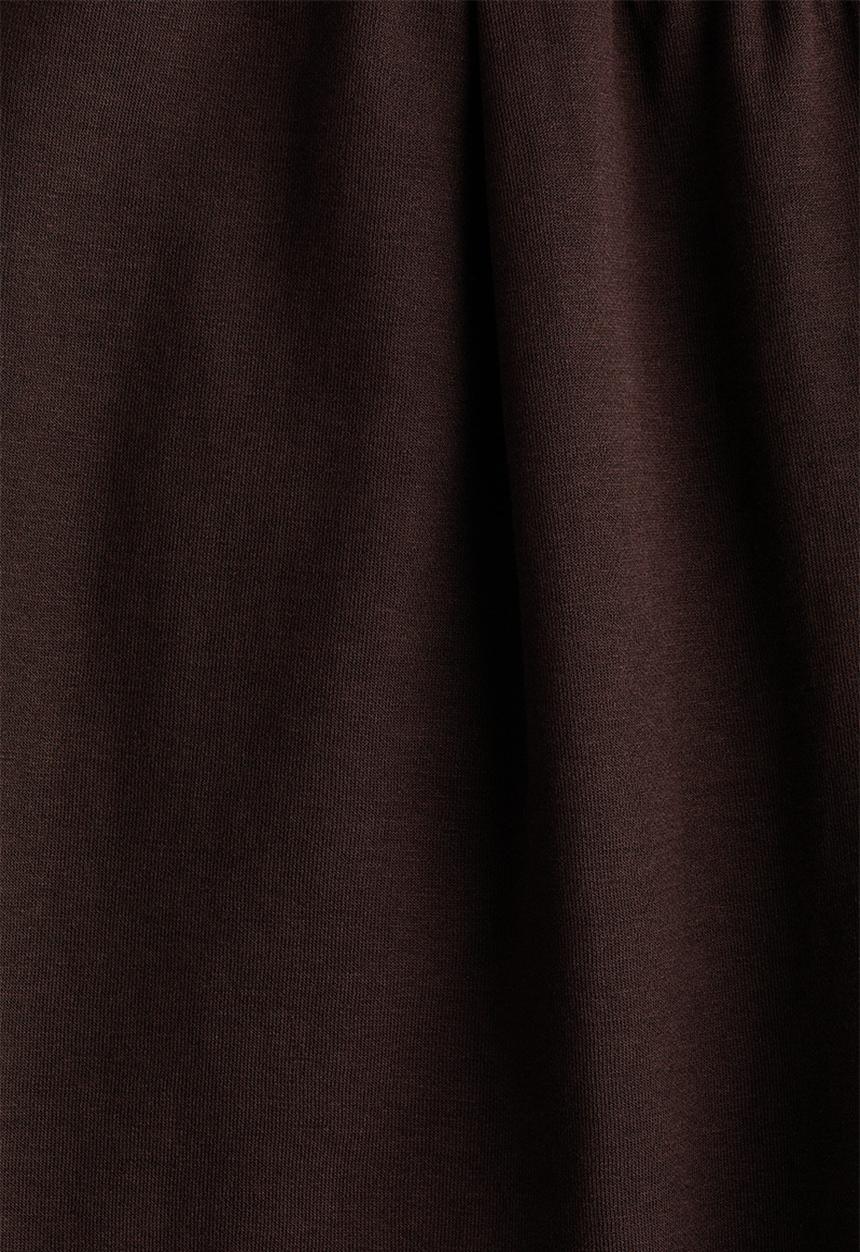H&M - Wide interlock joggers - dark brown