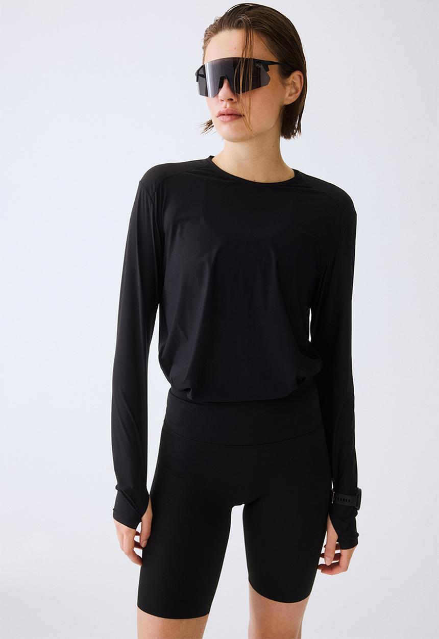 H&M - Running cycling shorts with shapemove™ - black