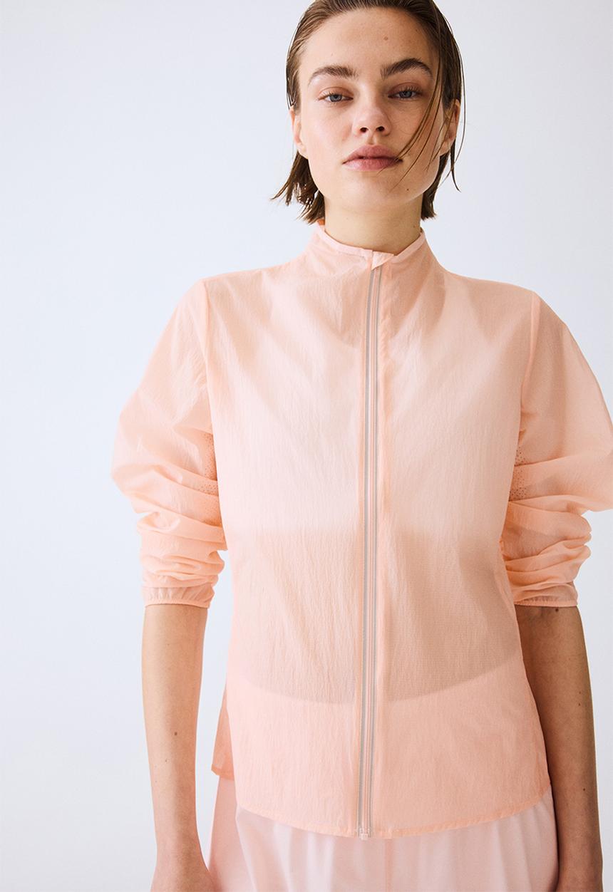 H&M - Lightweight running jacket with drymove™ - blush