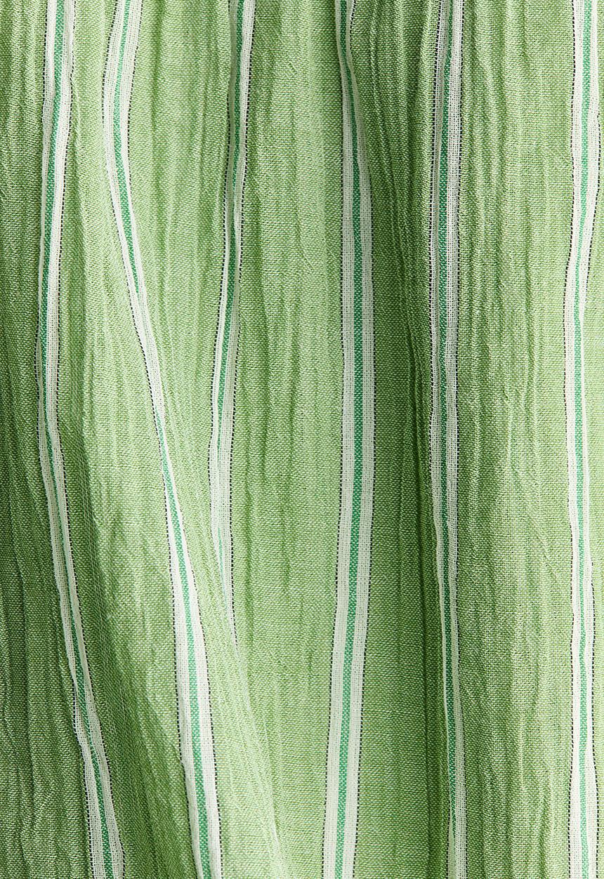 H&M - Cotton shorts - green/striped