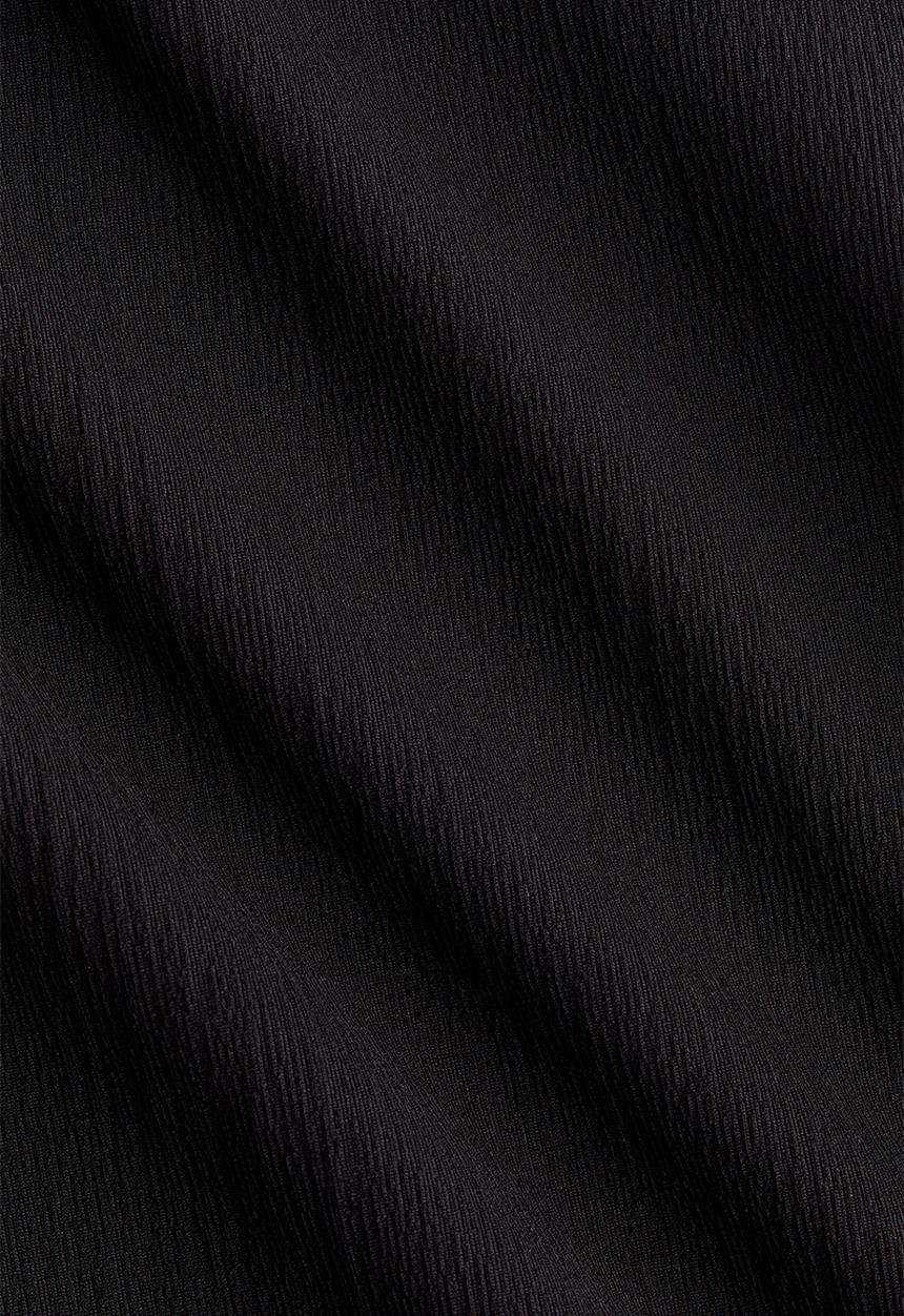 H&M - Ruched jersey top - black