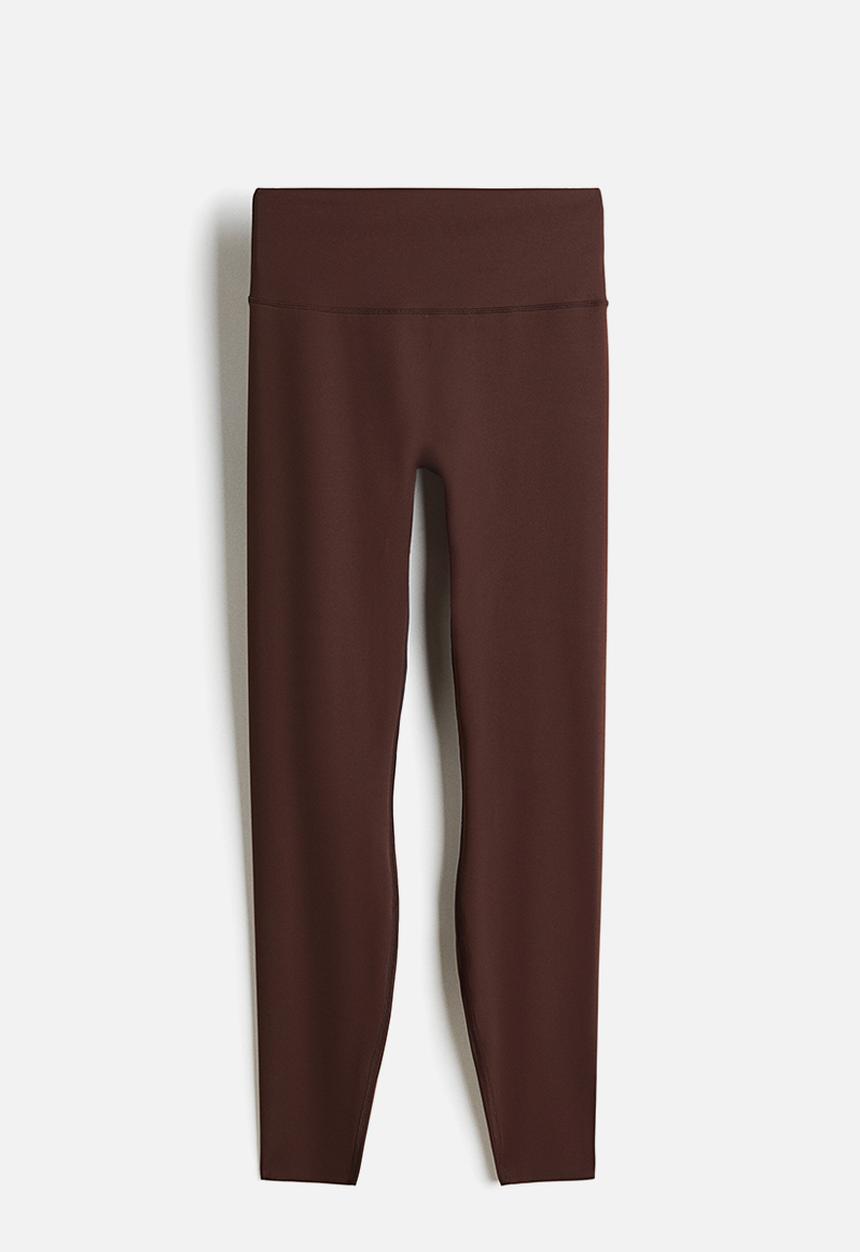 H&M - Sculptmove™ high-waisted leggings - warm brown