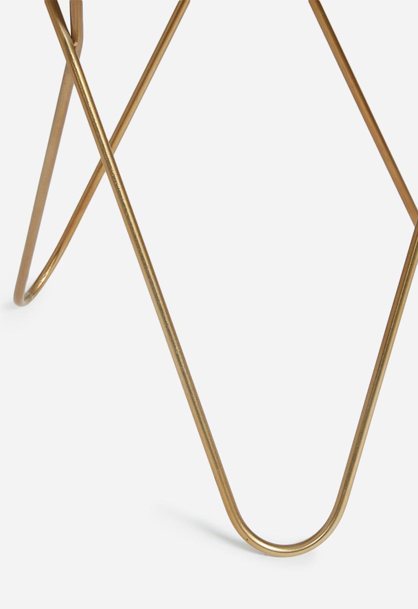 Sixth Floor - Marble copper side table