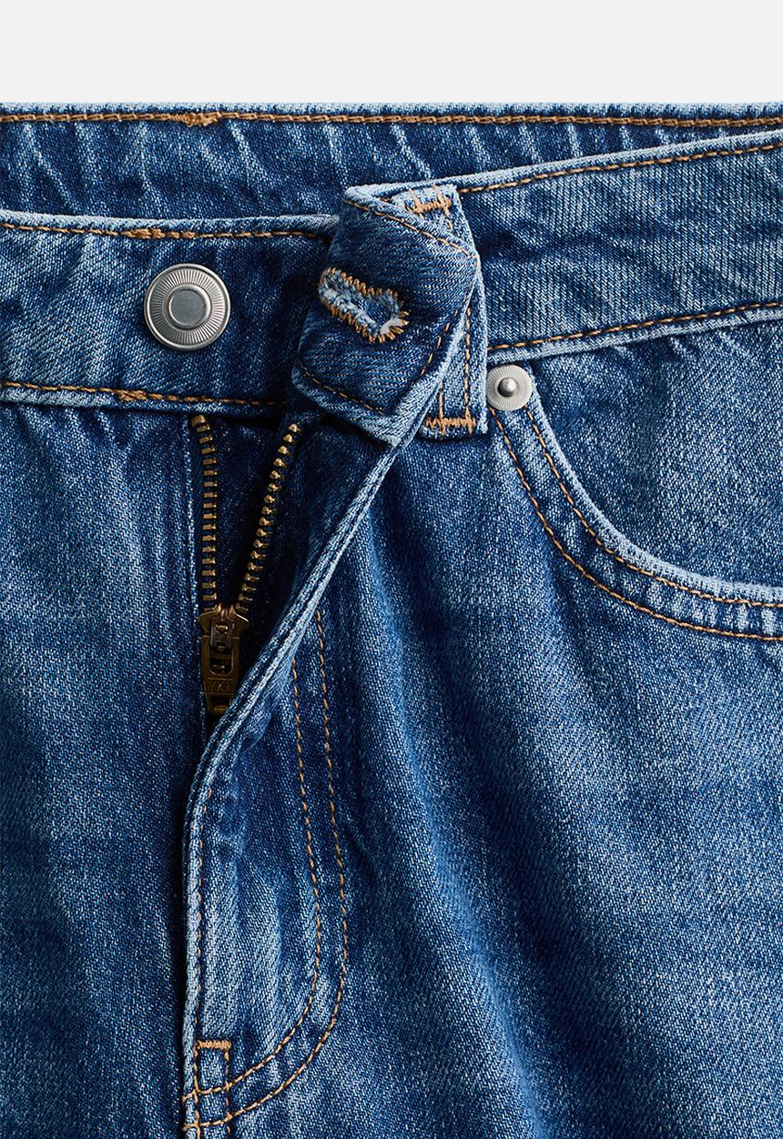 H&M - Flared high waist jeans - denim blue