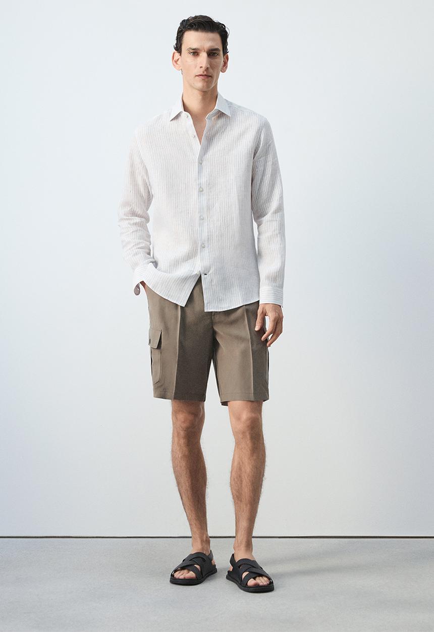 MANGO - Shirt Tucanr - Whiite