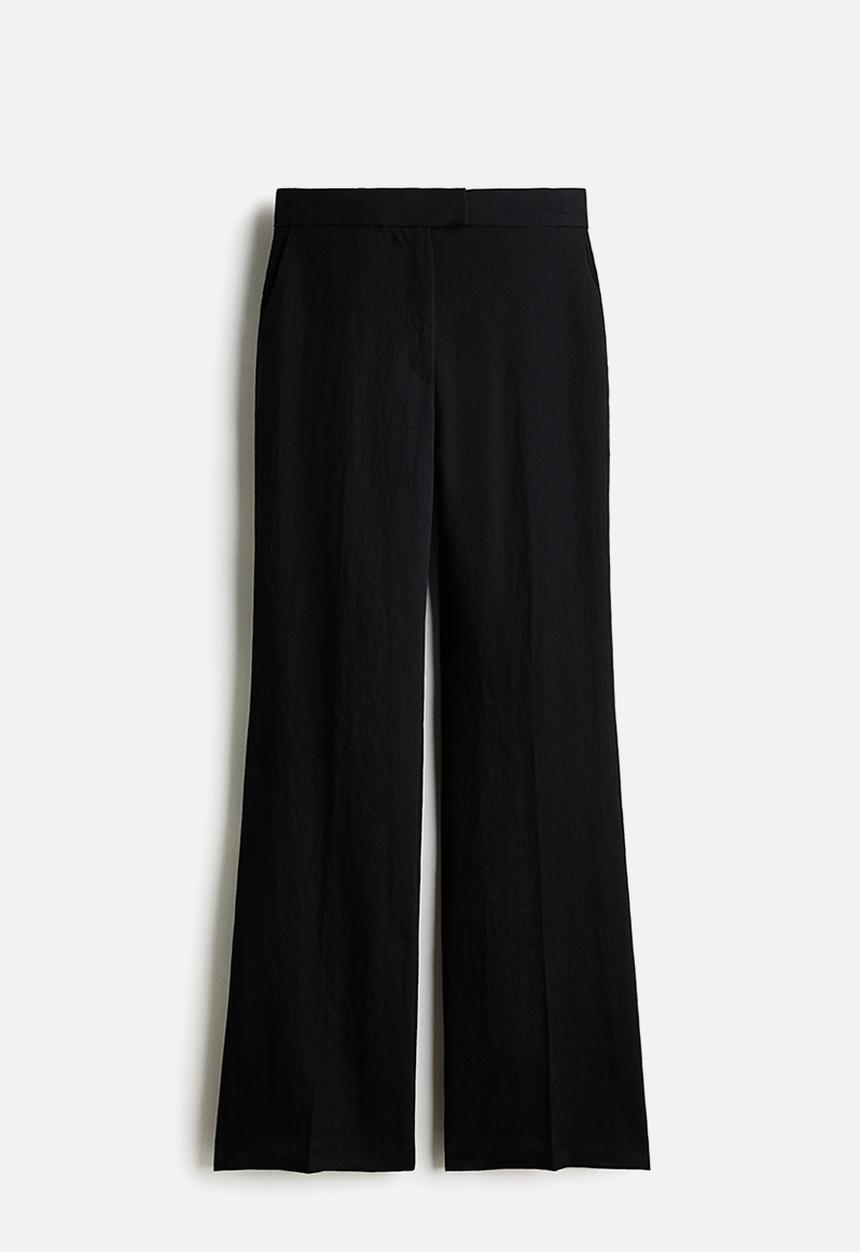 H&M - Bootcut tailored trousers - black