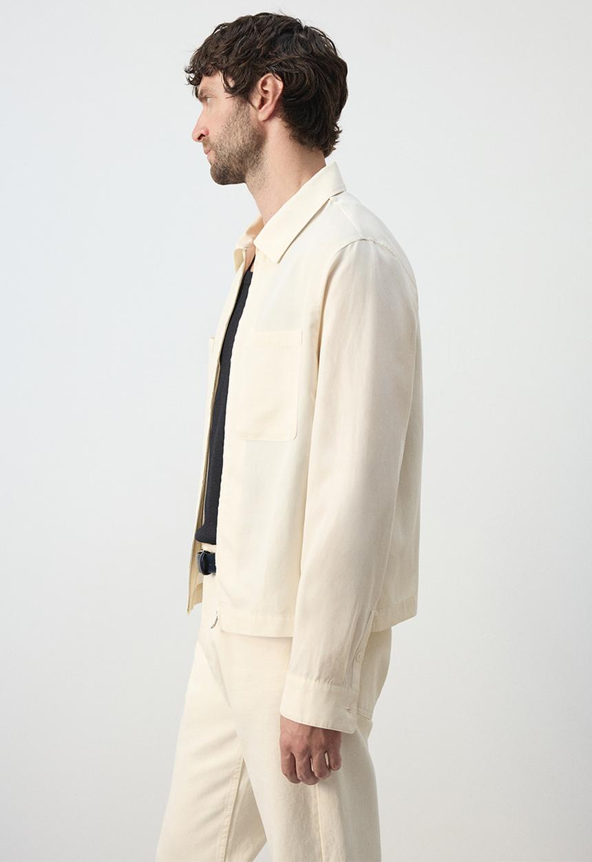 MANGO - Jacket Raven - Offwhite
