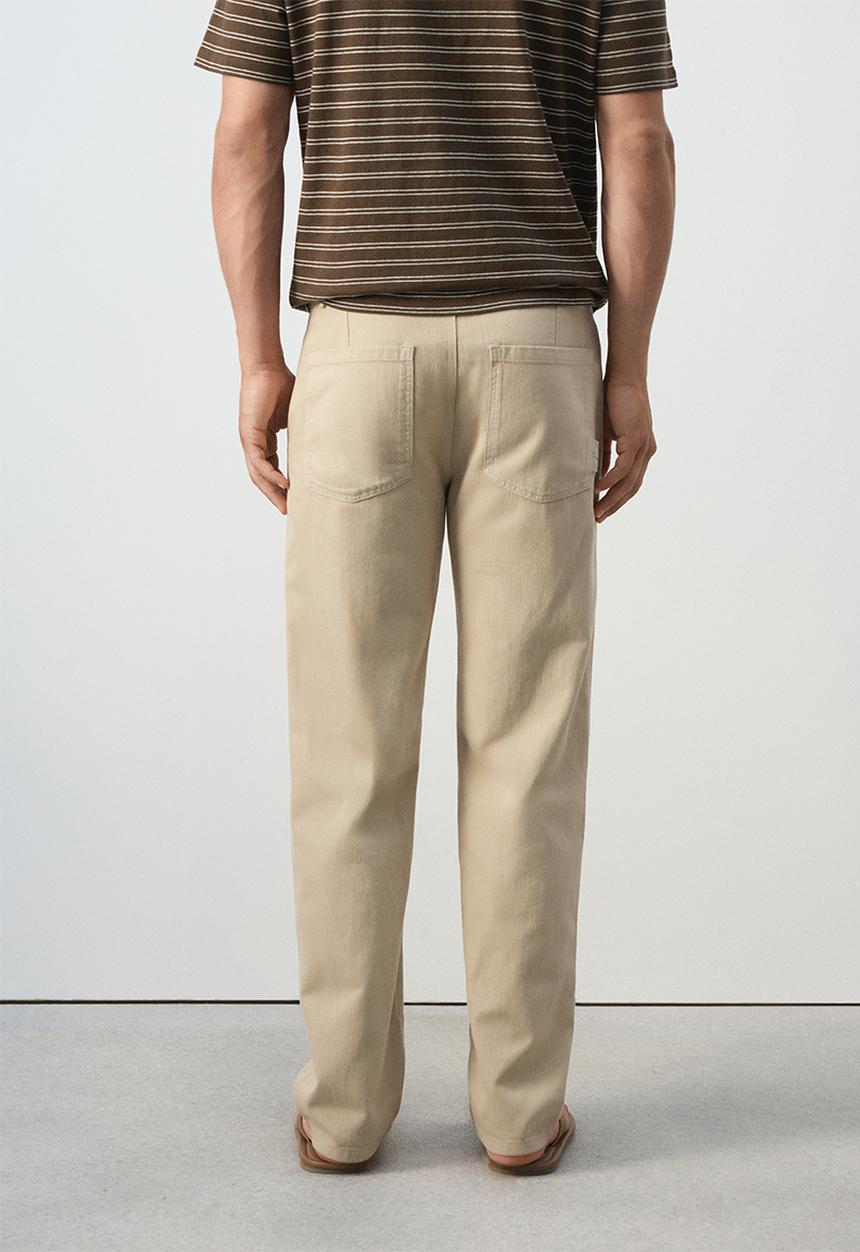 MANGO - Jeans Sandy - Beige