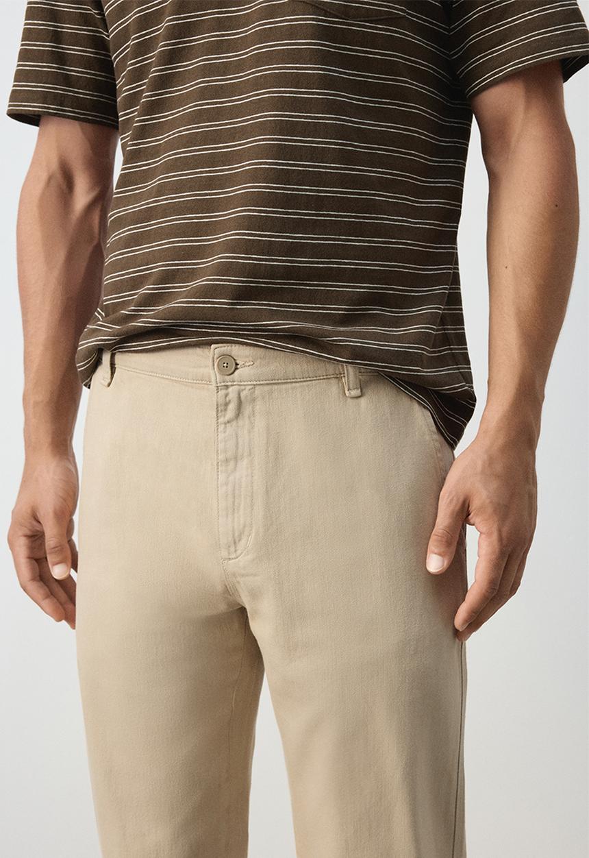 MANGO - Jeans Sandy - Beige