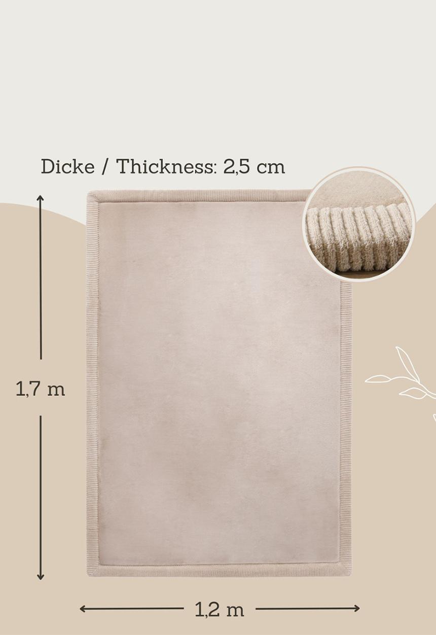 Hakuna Matte - CloudSoft Play Mat Carpet - Beige