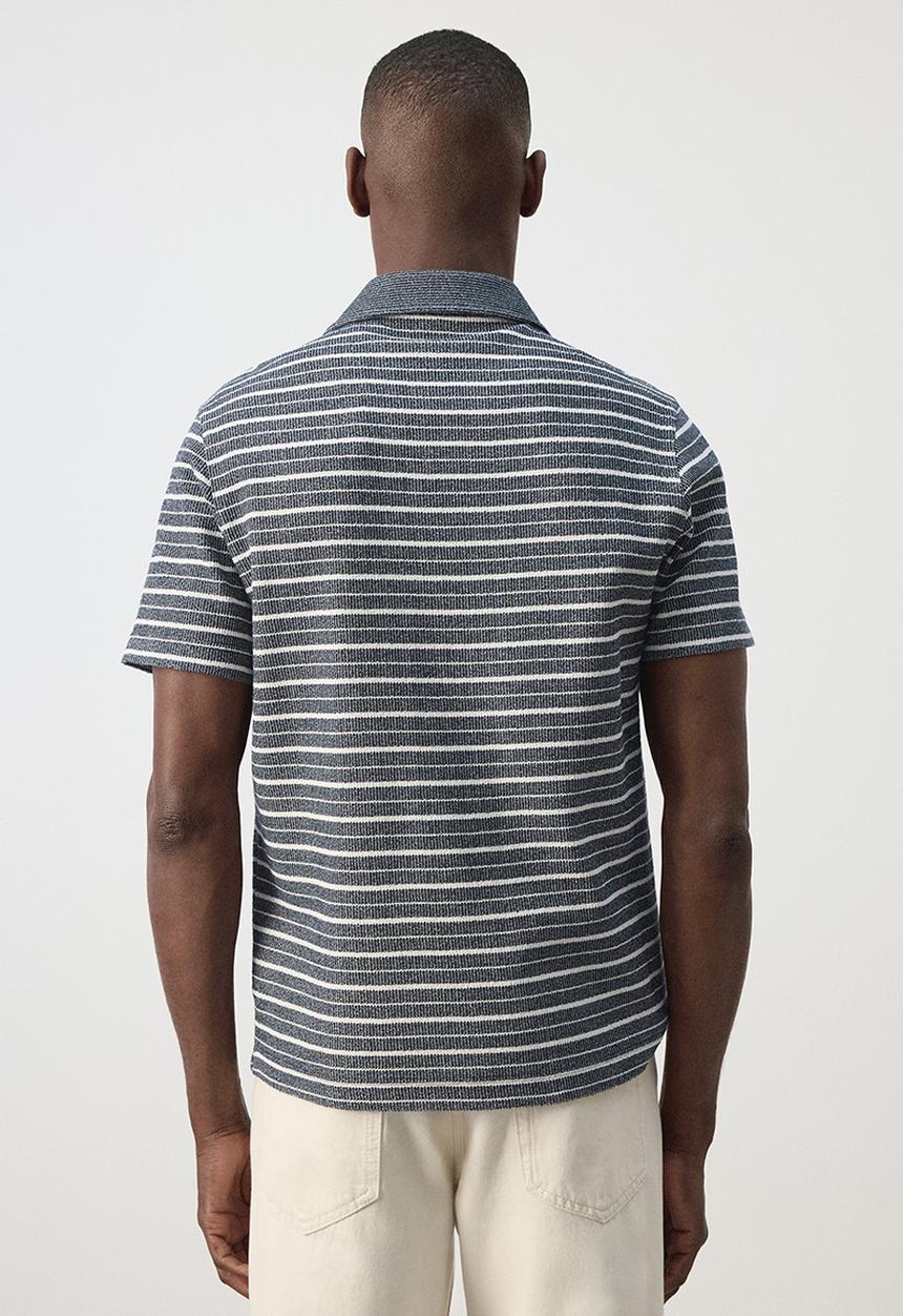 MANGO - Poloshirt Begur - Navy