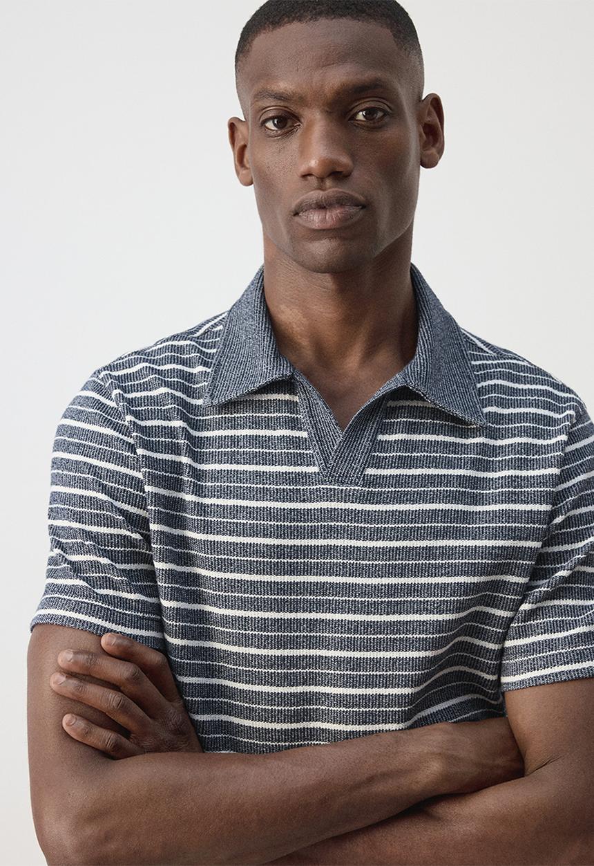MANGO - Poloshirt Begur - Navy