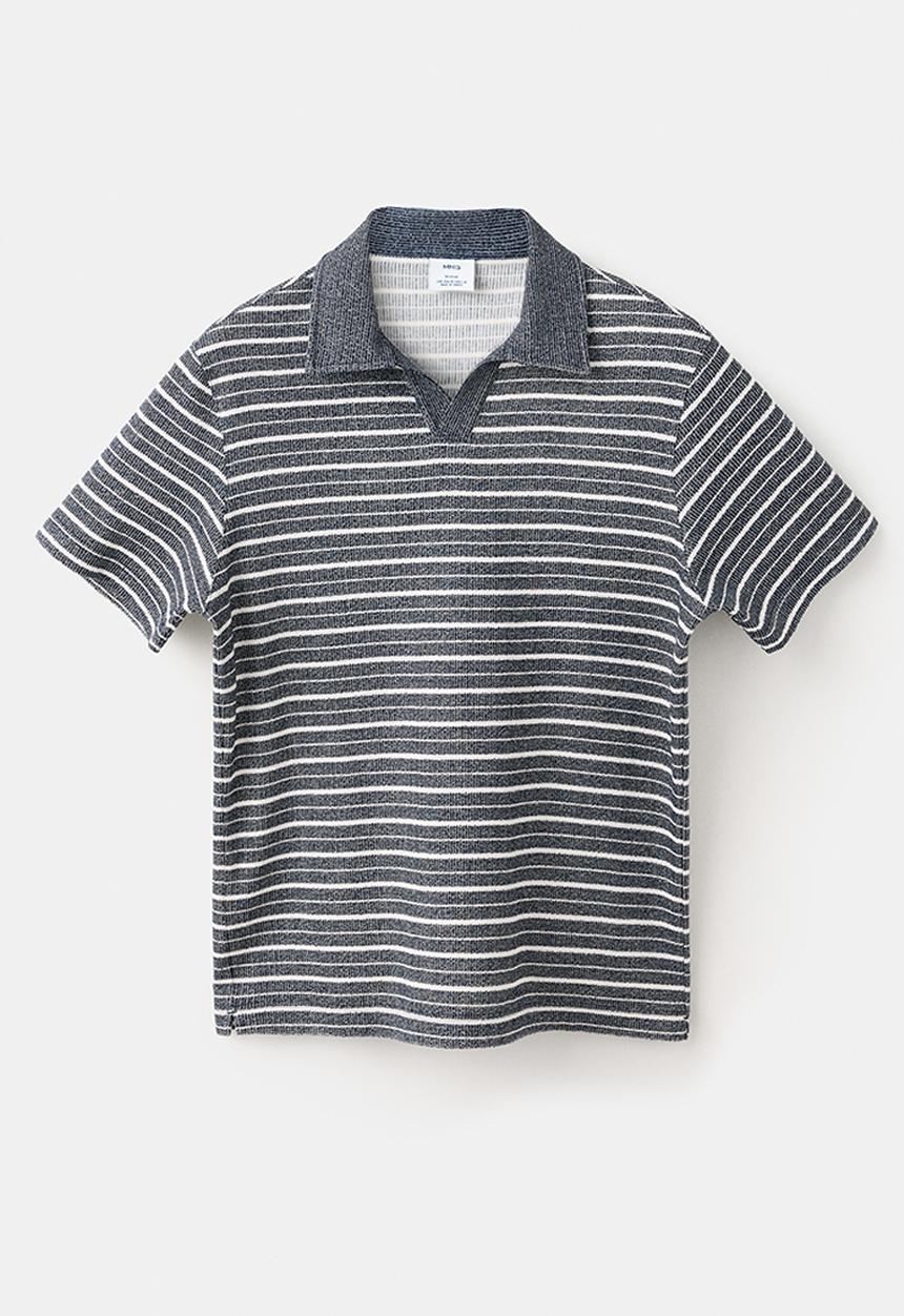 MANGO - Poloshirt Begur - Navy