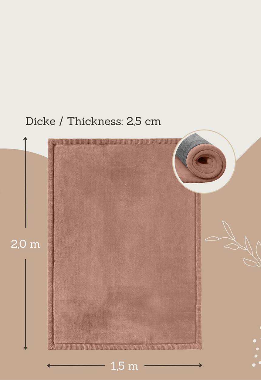 Hakuna Matte - CloudSoft Play Mat Carpet - Mocha