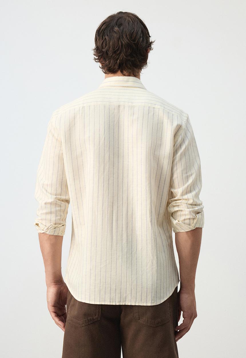 MANGO - Shirt Rug - Pastel Yellow