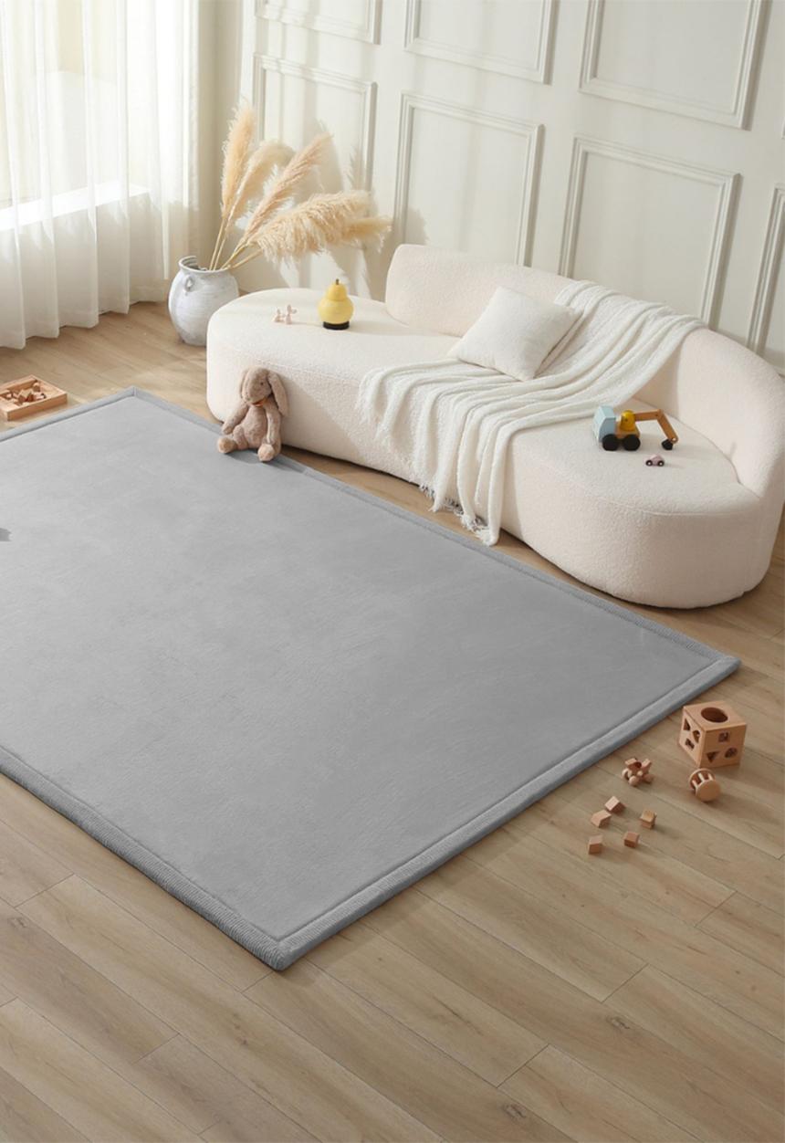 Hakuna Matte - CloudSoft Play Mat Carpet  - light grey 