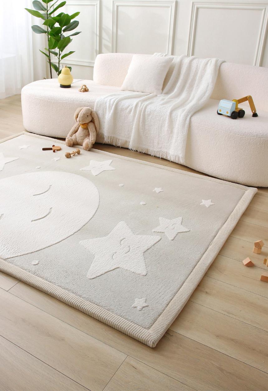 Hakuna Matte - CloudSoftRise Play Mat 3D Carpet  -  Moon & Stars