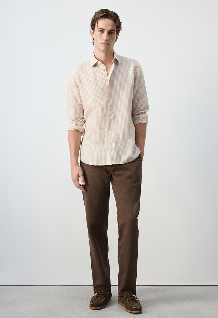 MANGO - Shirt Rug - Orange