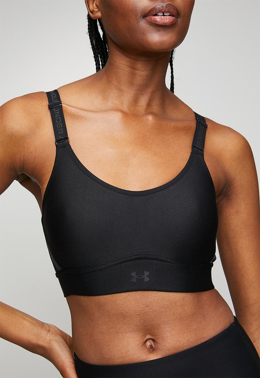 Under Armour - Ua Infinity Mid 2.0 Bra - Black/Black
