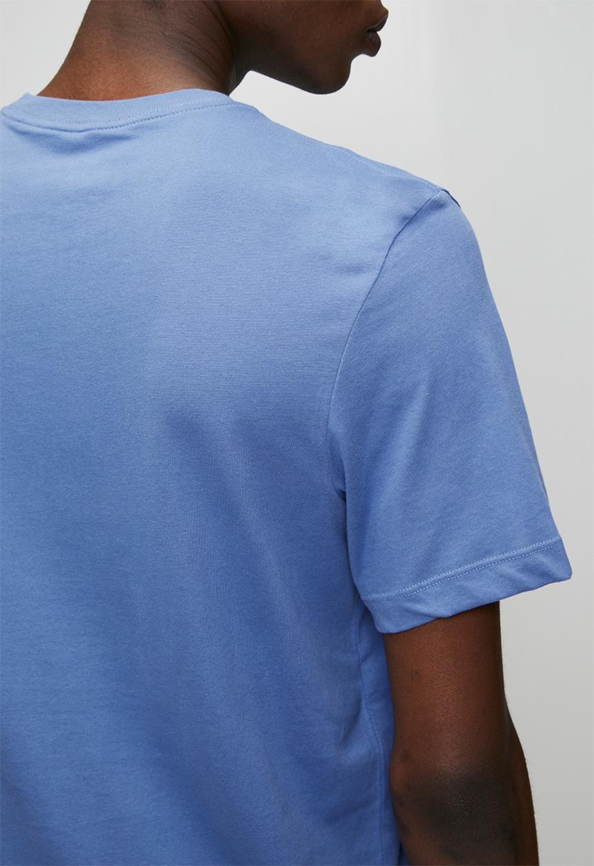 Nike -  Dri-FIT  Fitness/Training T-Shirt - Indigo Storm/White