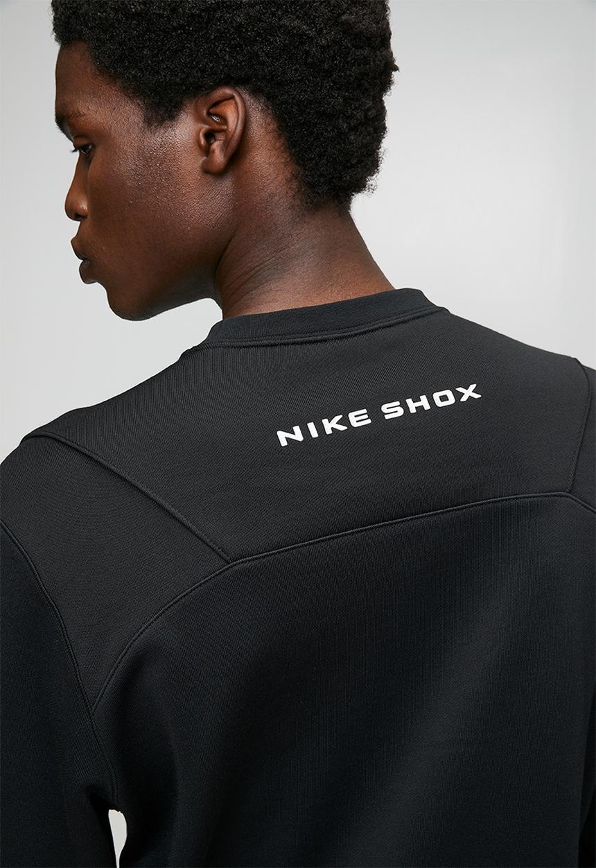 Nike - NSW Crew Shox Sweatshirt -Black/Black