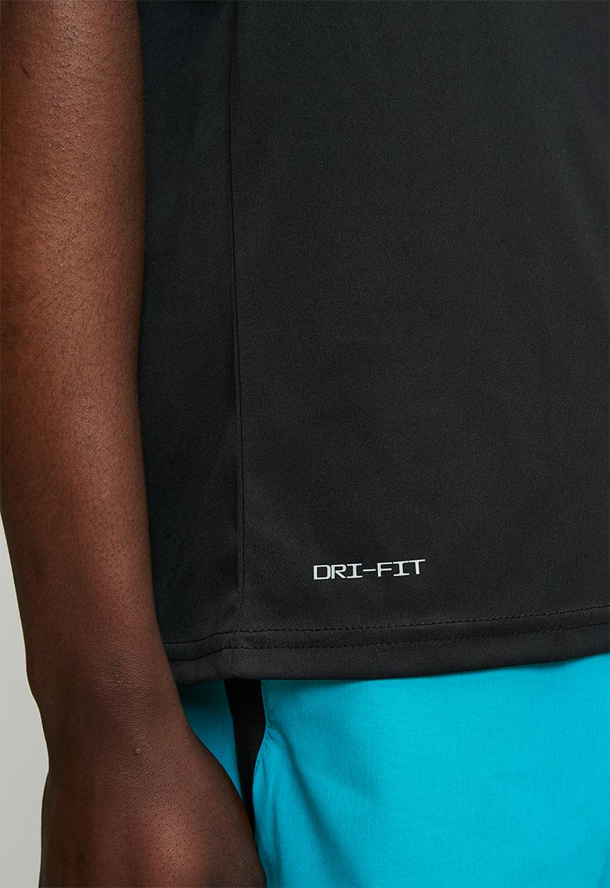 Nike - Hydroguard Essential  Dri-FIT UV Short-Sleeve Top - Black