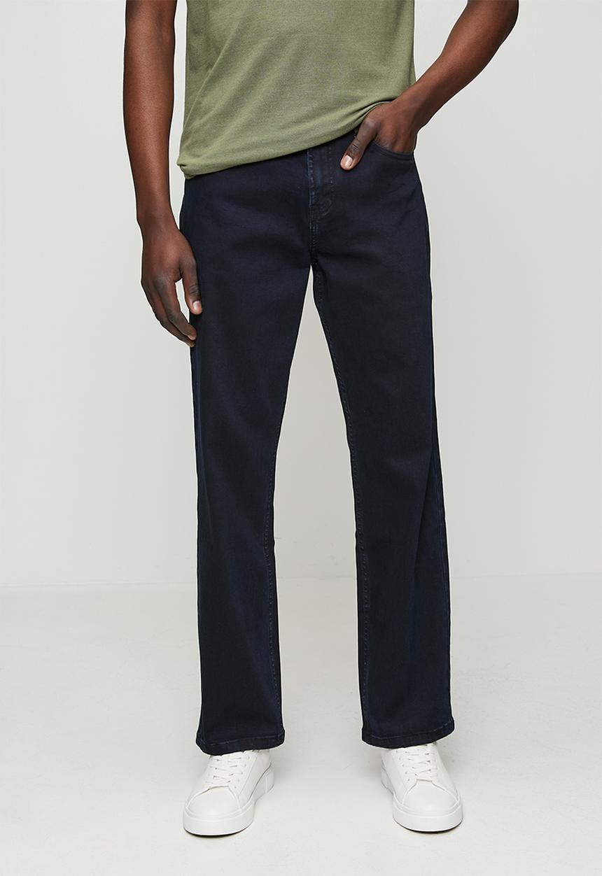 POLO - Mens Simon straight leg jean - black