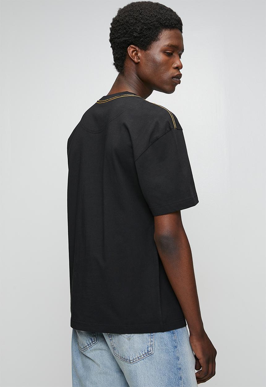 Steve Madden - Mens Levin Crew Neck T-Shirt - Black