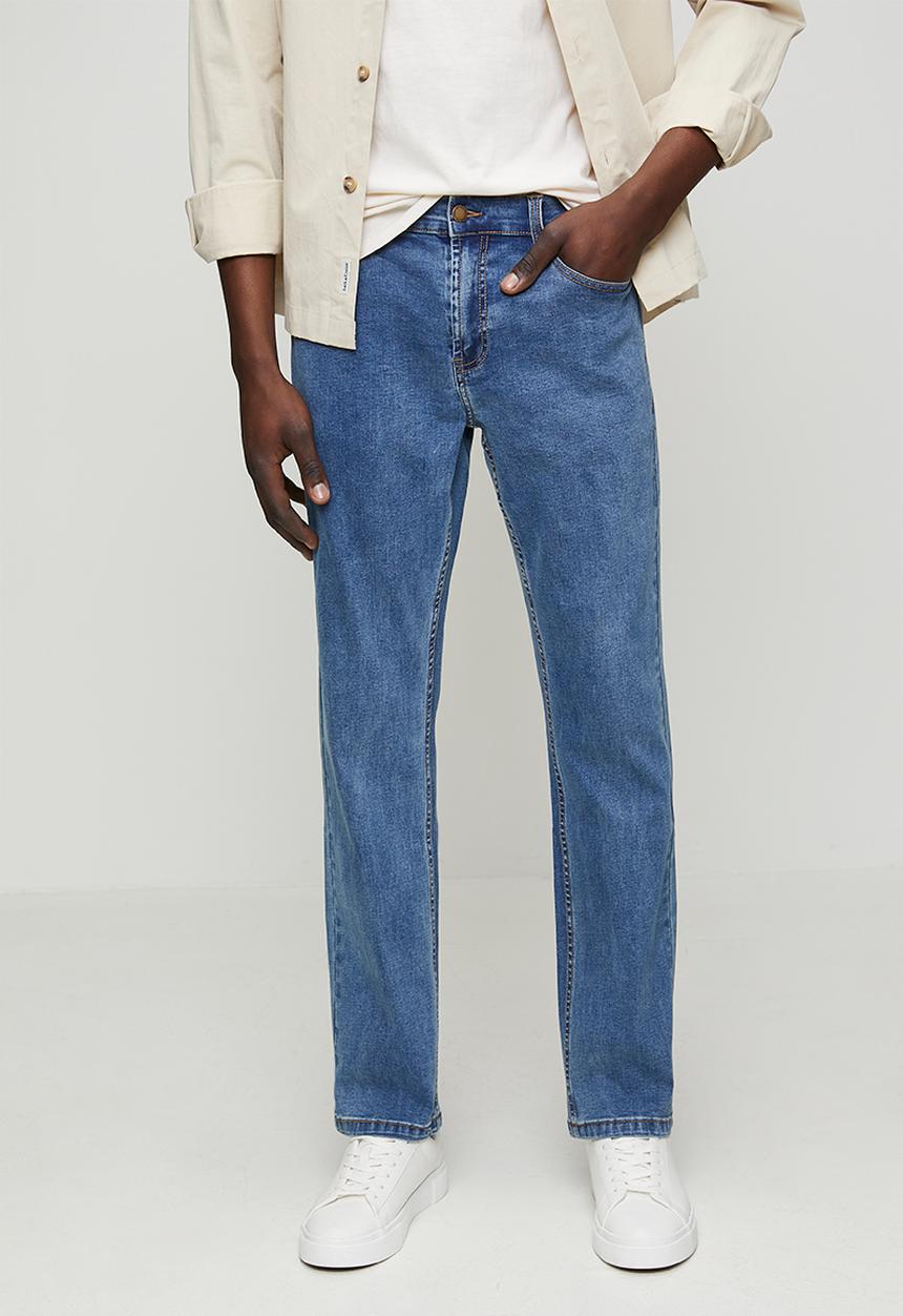 POLO - Mens Simon straight leg jean - blue