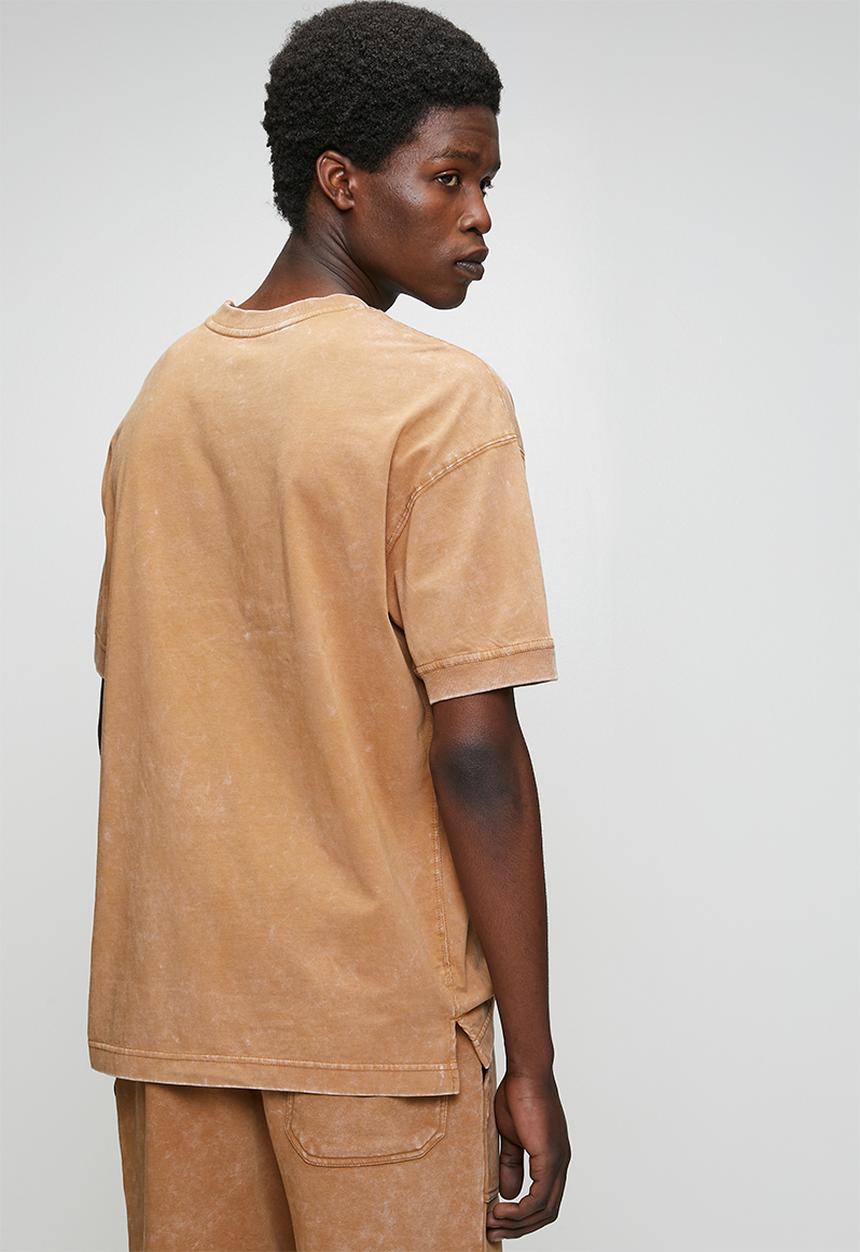 Steve Madden -  Carl Crew Neck T-Shirt - Neutral