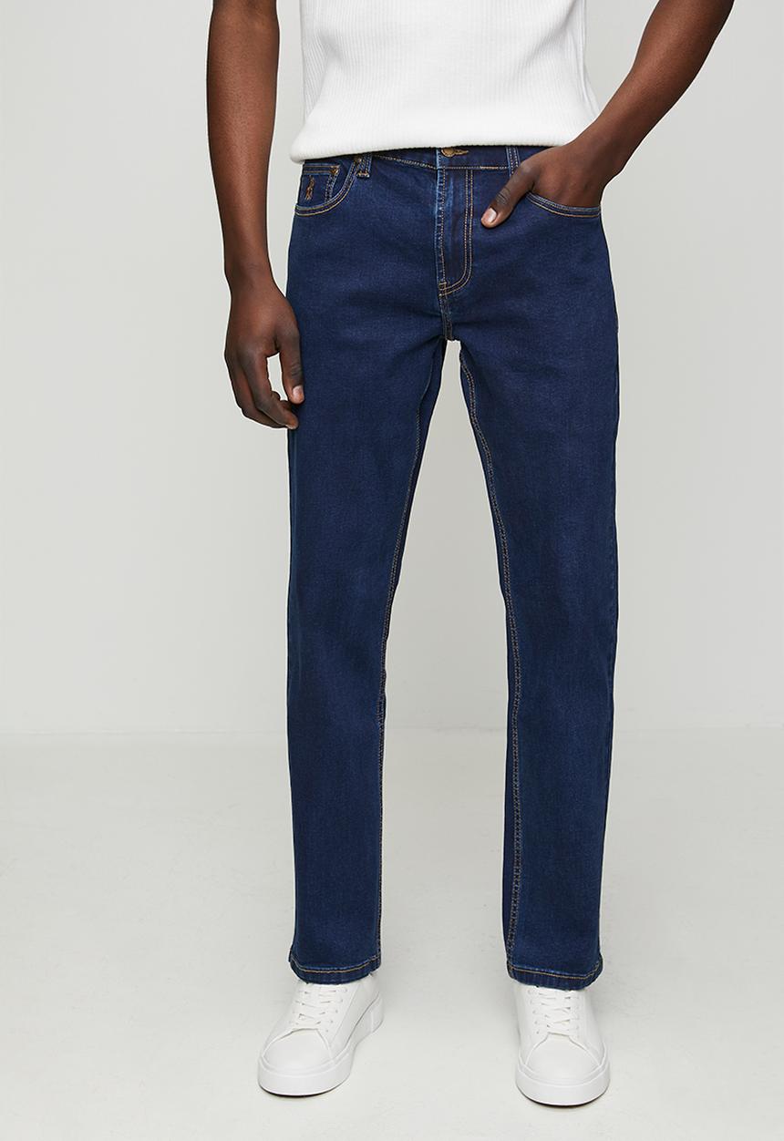 POLO - Mens Simon straight leg jean - blue