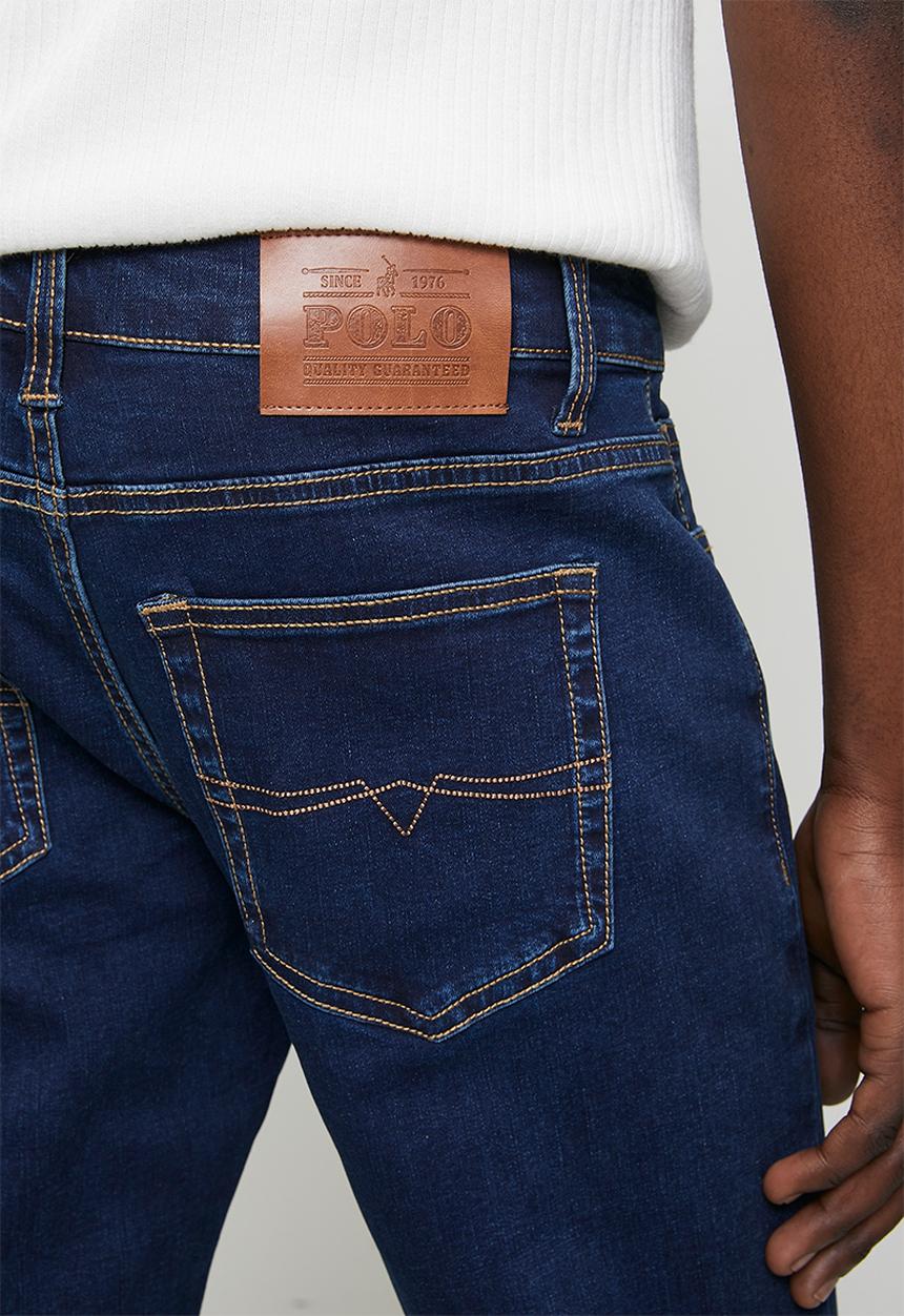 POLO - Mens Simon straight leg jean - blue