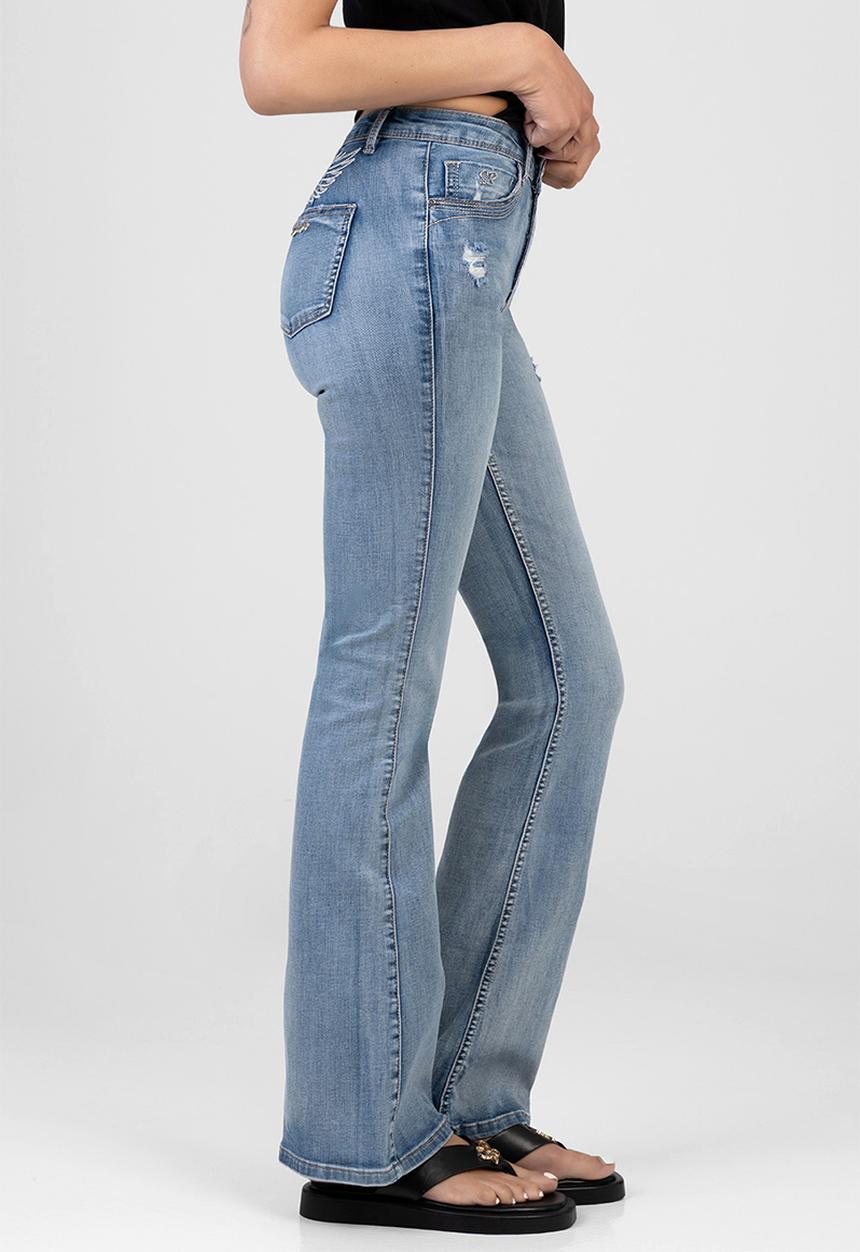 SISSY BOY - Alyssa Bootleg Jeans - Medium Vintage
