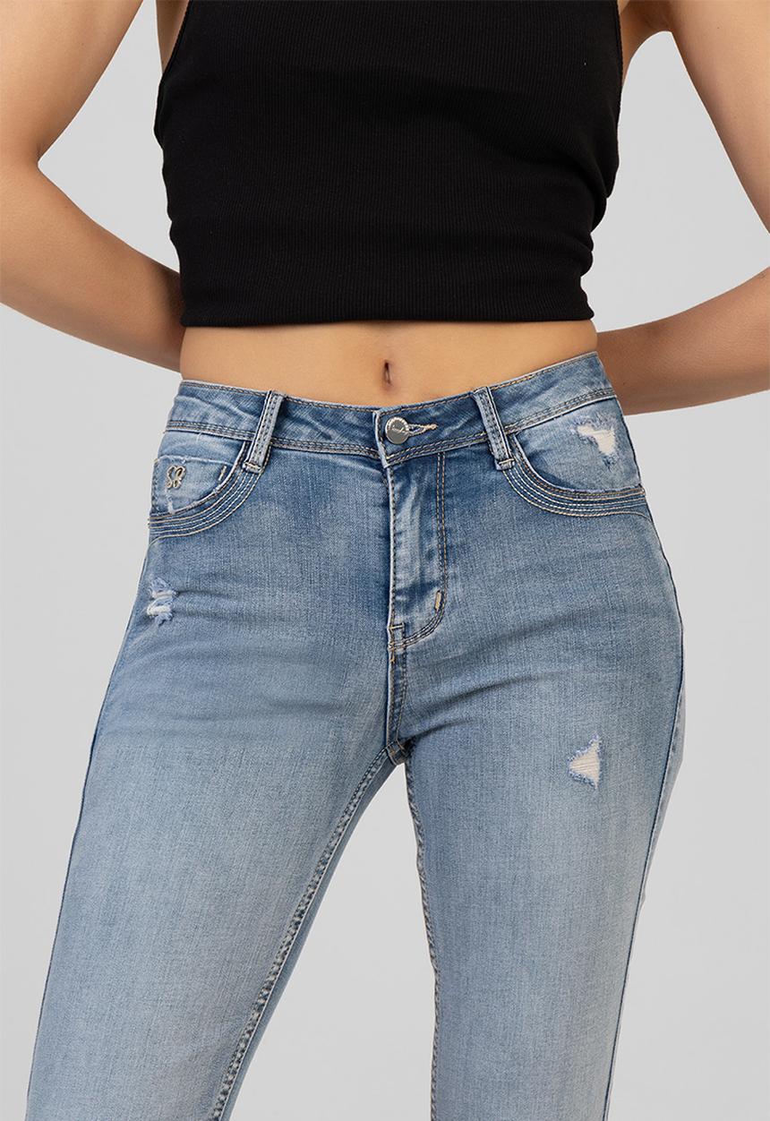 SISSY BOY - Alyssa Bootleg Jeans - Medium Vintage