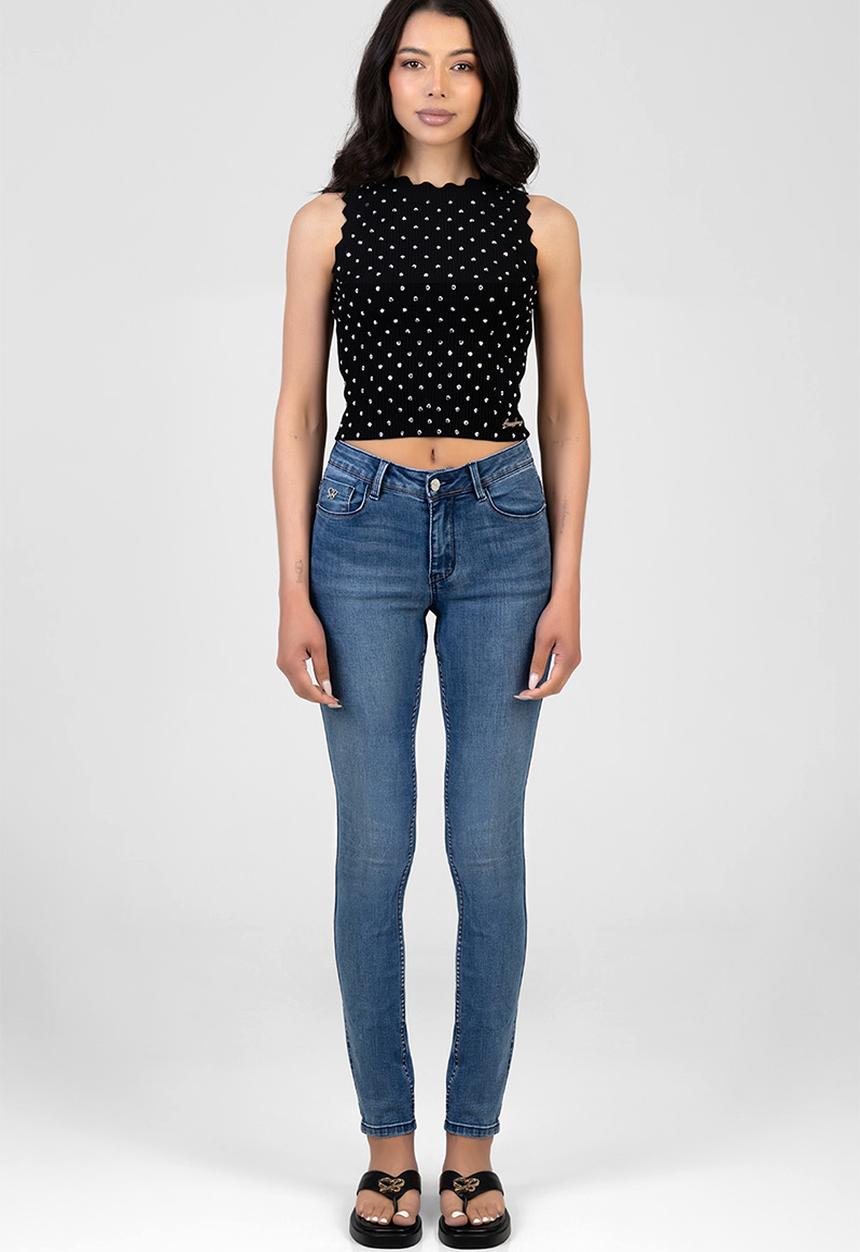 SISSY BOY - Joan Skinny Jeans - Medium Vintage