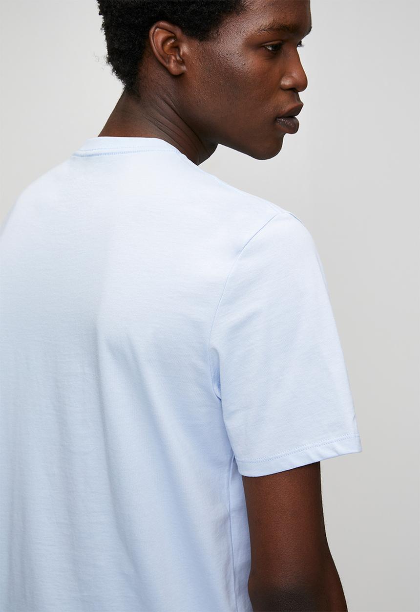 Calvin Klein - Ss 30s distress monogram graphic tee - breezy blue