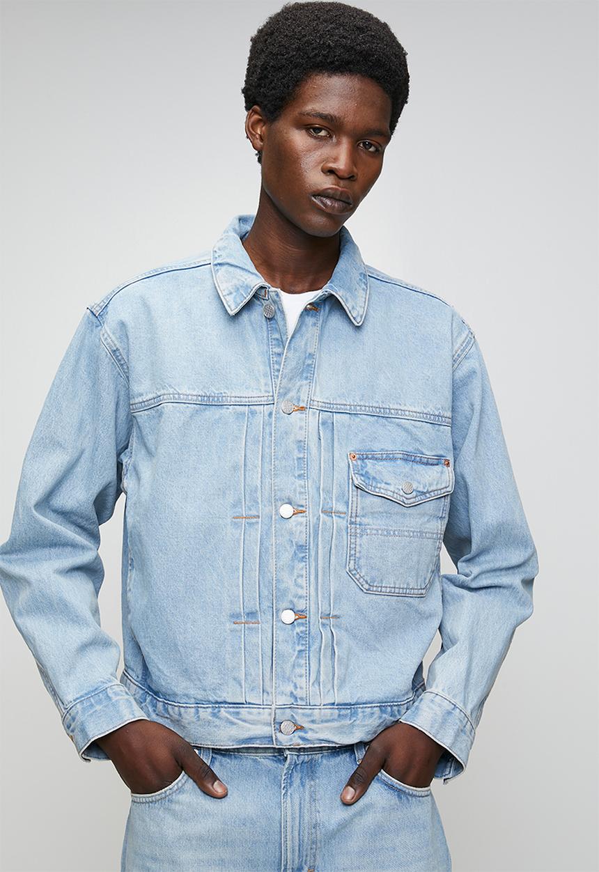 Vans - Check 5 Denim Trucker Jacket - Light Stonewash