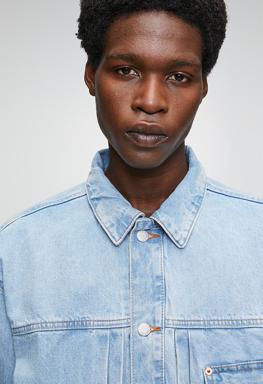Vans - Check 5 Denim Trucker Jacket - Light Stonewash